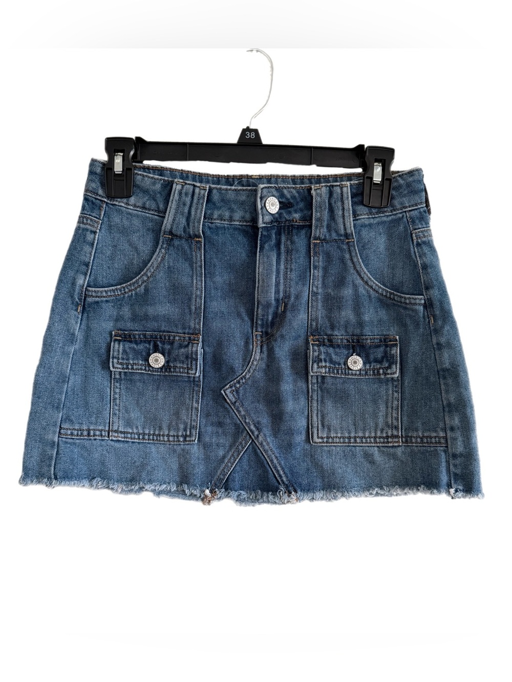 American Eagle Outfitters High Rise Festival Mini Cargo Skirt Size 0